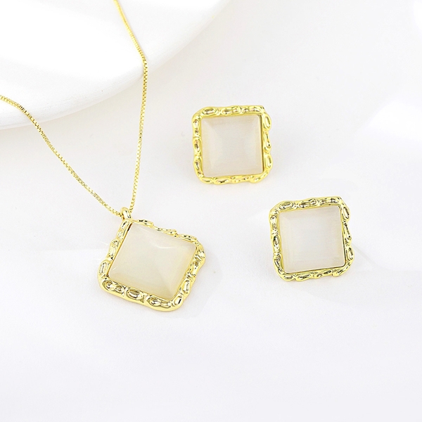 Picture of Need-Now White Opal 2 Piece Jewelry Set from Editor Picks