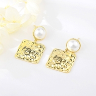 Picture of Classic Artificial Pearl Dangle Earrings for Her