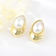 Show details for Distinctive White Artificial Pearl Stud Earrings with Low MOQ