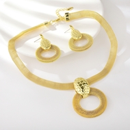 Show details for Nice Big Dubai 2 Piece Jewelry Set