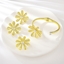 Show details for Distinctive Gold Plated Big 3 Piece Jewelry Set with Low MOQ