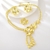 Picture of Versatile Zinc Alloy Gold Plated 3 Piece Jewelry Set in Flattering Style