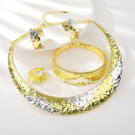 Show details for Zinc Alloy Big 4 Piece Jewelry Set in Bulk
