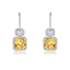 Show details for Luxury Yellow Dangle Earrings Online Only