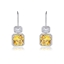 Show details for Luxury Yellow Dangle Earrings Online Only
