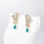 Picture of Trendy Gold Plated Big Dangle Earrings with No-Risk Refund