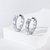 Picture of Wholesale Platinum Plated Luxury Hoop Earrings with No-Risk Return