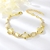 Picture of Fashionable Small White Fashion Bracelet