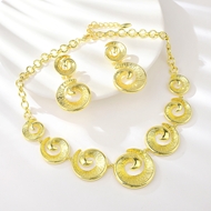 Show details for Distinctive Zinc Alloy Big 2 Piece Jewelry Set with Unbeatable Quality