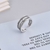 Picture of Designer Platinum Plated Zinc Alloy Adjustable Ring Online