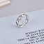 Show details for Brand New Platinum Plated Small Adjustable Ring Factory Supply