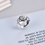 Picture of Hot Selling Platinum Plated Small Adjustable Ring with No-Risk Refund