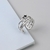 Picture of Zinc Alloy Platinum Plated Adjustable Ring in Flattering Style