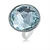 Picture of New Season Blue Small Fashion Ring with Wow Elements