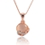 Picture of Reasonably Priced Rose Gold Plated Zinc Alloy Pendant Necklace with Beautiful Craftmanship