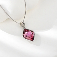 Show details for Latest Small Swarovski Element Pendant Necklace