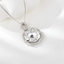 Show details for Pretty Swarovski Element Platinum Plated Pendant Necklace