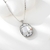 Picture of Low Price Platinum Plated Swarovski Element Pendant Necklace from Trust-worthy Supplier