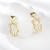 Picture of Amazing Medium Gold Plated Dangle Earrings
