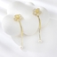 Show details for Nice Cubic Zirconia Delicate Dangle Earrings
