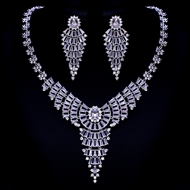 Show details for Stylish Big Copper or Brass 2 Piece Jewelry Set