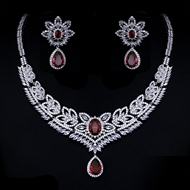Show details for Nice Cubic Zirconia Big 2 Piece Jewelry Set