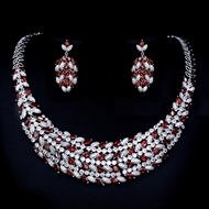 Show details for Luxury Copper or Brass 2 Piece Jewelry Set with 3~7 Day Delivery