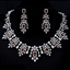 Show details for Designer Platinum Plated Cubic Zirconia 2 Piece Jewelry Set with No-Risk Return