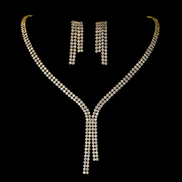 Picture of Purchase Gold Plated Copper or Brass 2 Piece Jewelry Set Exclusive Online