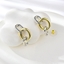 Show details for Need-Now Multi-tone Plated Luxury Dangle Earrings from Editor Picks