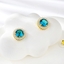 Show details for Luxury Cubic Zirconia Stud Earrings with Beautiful Craftmanship
