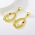 Picture of Dubai Gold Plated Dangle Earrings in Flattering Style