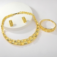 Show details for Dubai Big 3 Piece Jewelry Set with Beautiful Craftmanship Show details for Dubai Big 3 Piece Jewelry Set with Beautiful Craftmanship