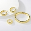 Show details for Delicate Big Dubai 3 Piece Jewelry Set