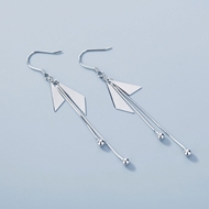 Picture of Good Small 925 Sterling Silver Dangle Earrings