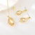 Picture of Great Value Green Gold Plated 2 Piece Jewelry Set with Member Discount