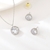 Picture of Charming White Gold Plated 2 Piece Jewelry Set As a Gift