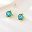 Show details for Pretty Artificial Crystal Zinc Alloy Stud Earrings for Girlfriend