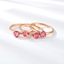 Show details for Medium Rose Gold Plated Fashion Ring at Factory Price