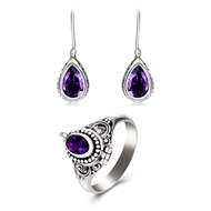 Picture of Small 925 Sterling Silver 2 Piece Jewelry Set with Fast Shipping