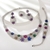 Picture of New Season Colorful Luxury 4 Piece Jewelry Set with SGS/ISO Certification