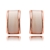 Picture of Unique And Creative Rose Gold Plated Geometric Stud