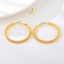 Show details for Zinc Alloy Big Big Hoop Earrings in Exclusive Design