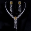 Show details for Great Cubic Zirconia Platinum Plated 2 Piece Jewelry Set