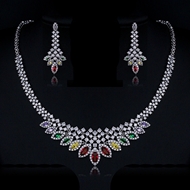 Show details for New Season Colorful Copper or Brass 2 Piece Jewelry Set with SGS/ISO Certification