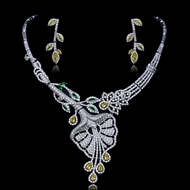 Show details for Copper or Brass Luxury 2 Piece Jewelry Set with Full Guarantee