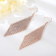 Picture of Unusual Big Zinc Alloy Dangle Earrings