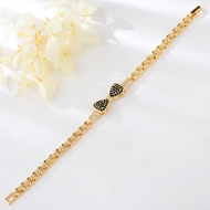 Show details for Featured Black Copper or Brass Fashion Bracelet with Full Guarantee