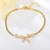 Picture of Good Small Gold Plated Fashion Bangle