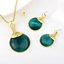 Show details for Gold Plated Casual Necklace and Earring Set with Unbeatable Quality